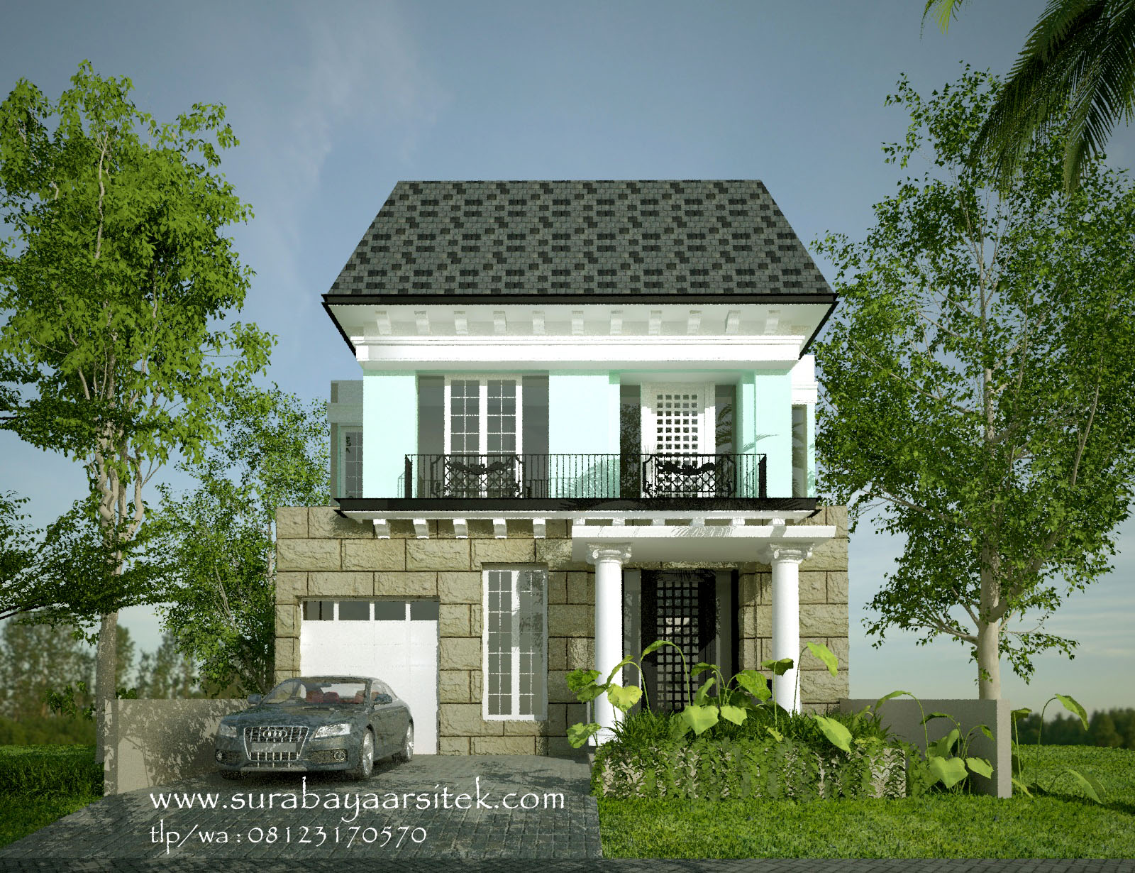 Desain Rumah Klasik Surabaya Arsitek
